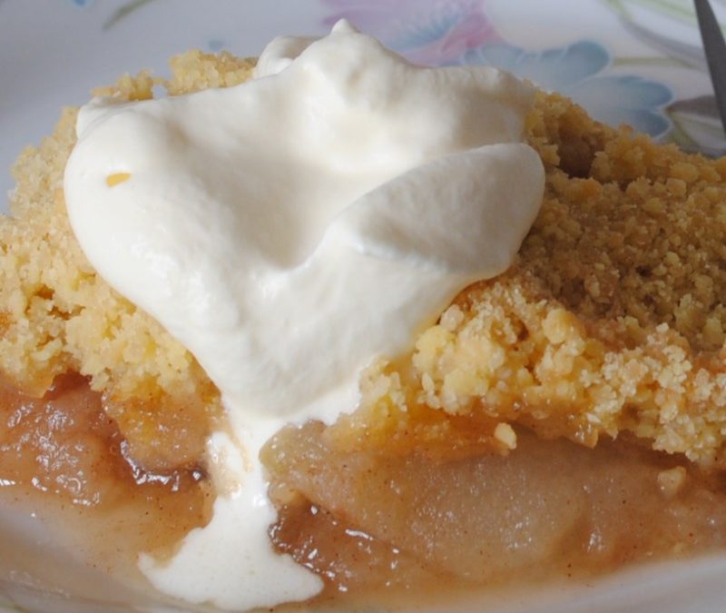 Apple Crumble Pudding Recipe