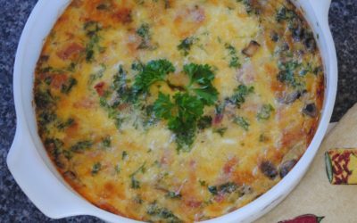 Bacon & Mushroom Quiche Recipe