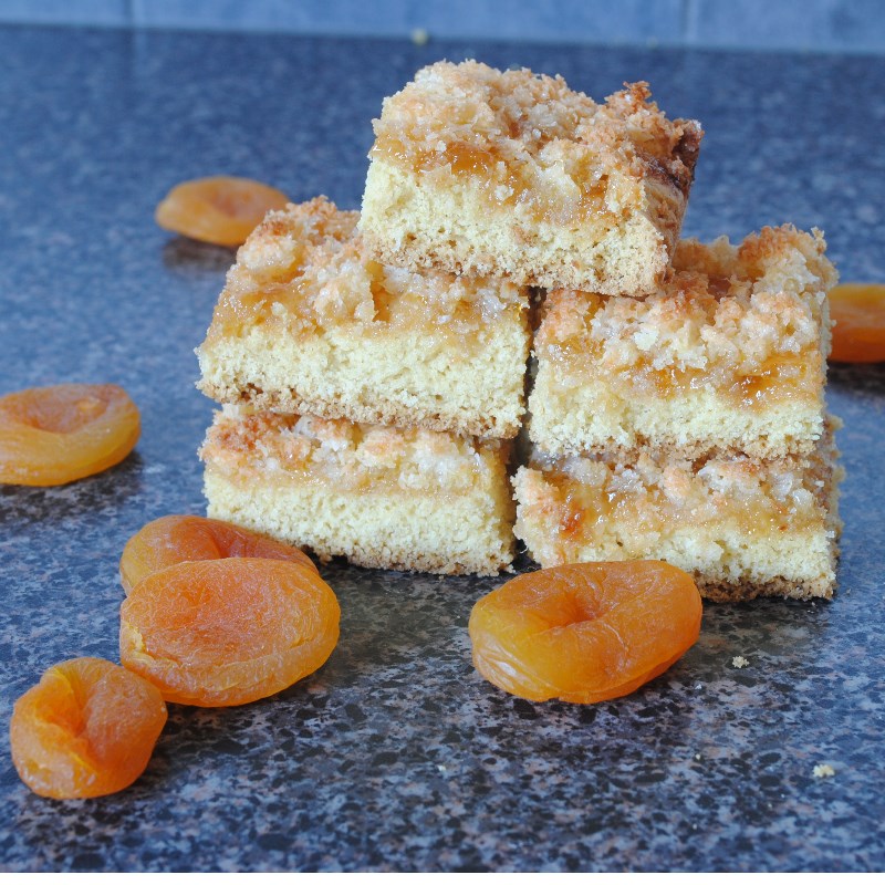Coconut Apricot Slice Recipe Old Skool Recipes 6-ingredient-coconut-jam-slice-run2food