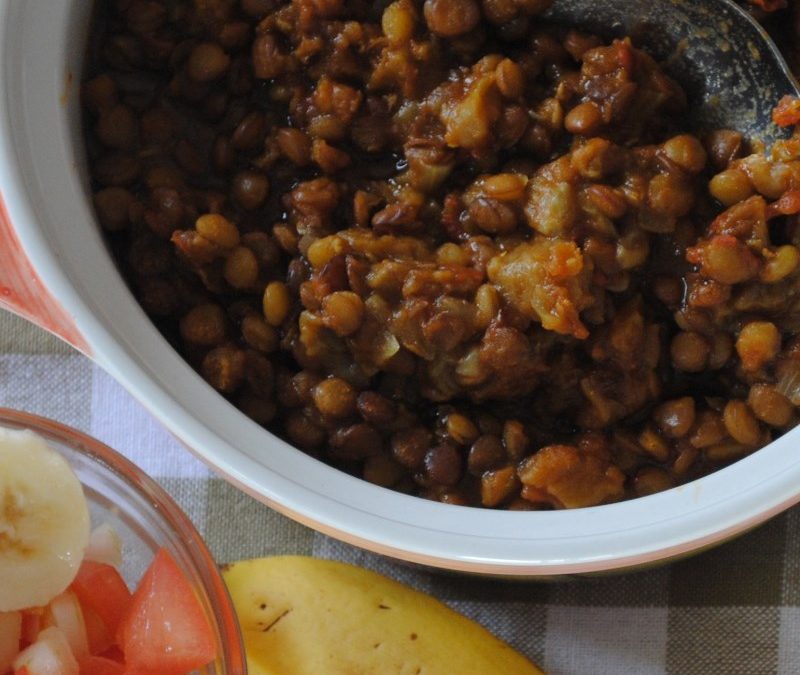 Lentil & Eggplant Curry Recipe