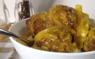 Meatballs with Curry Sauce Recipe