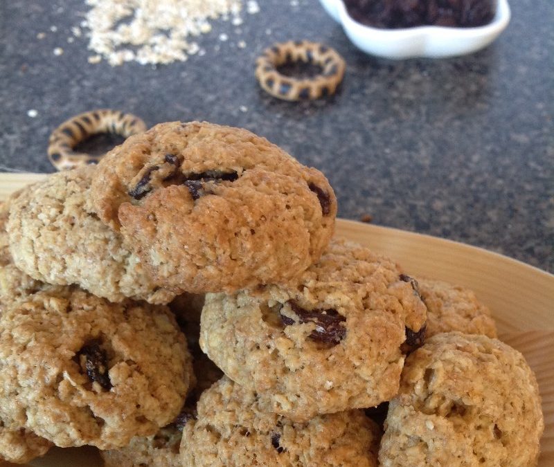 Oats and Coconut Cookies Recipe