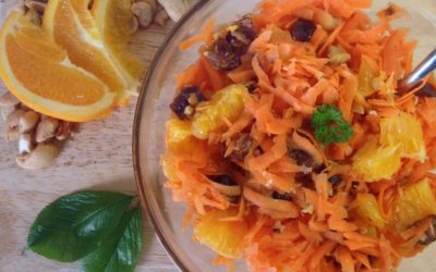 Vegan Carrot, Date and Orange Salad Recipe