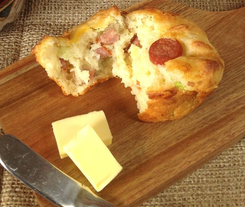 Cheese and Vienna Muffin Recipe