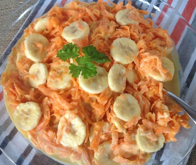 Carrot and Banana Salad Recipe
