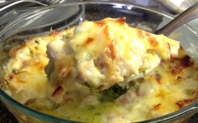 Cheesy Broccoli and Bacon Casserole Recipe