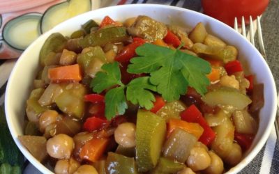 Vegan – Eggplant and Chickpea Stew Recipe