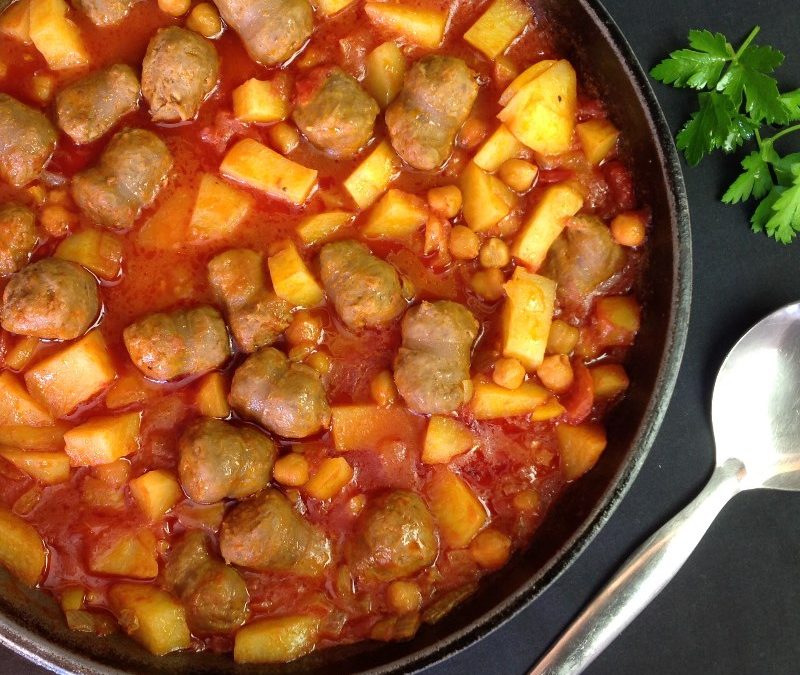 Sausage & Chickpea Stew Recipe