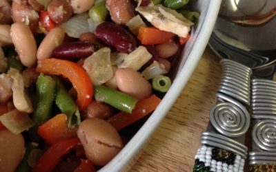 Vegan – Bean and Mushroom Salad Recipe